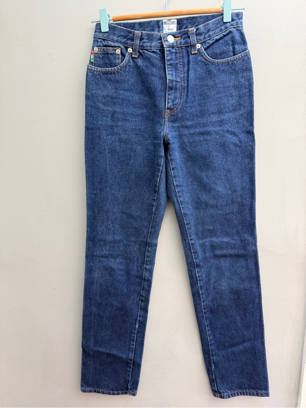 Vintage 90s Moschino Jeans Made in Italy, Size 27